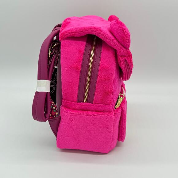 Loungefly Disney Pixar Toy Story Lotso Plush Pink Bear Mini Backpack Scented New main image 10